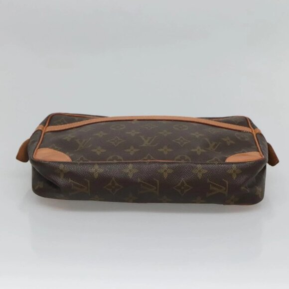 LOUIS VUITTON Monogram Compiegne 28 Clutch Bag M51845 LV Auth 124471 - Picture 7 of 16